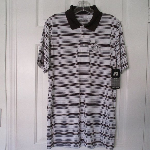 Russell Mens S/S Valpo (Valparaiso University) Polo Shirt NWT - Medium - Picture 5 of 5